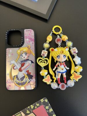 Handmade Sailor Moon Phone Charms | Unique Anime Jewelry for Phones, Keys & Bags | Limited Edition Collectible