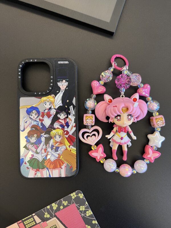 Handmade Sailor Moon Phone Charms | Unique Anime Jewelry for Phones, Keys & Bags | Limited Edition Collectible