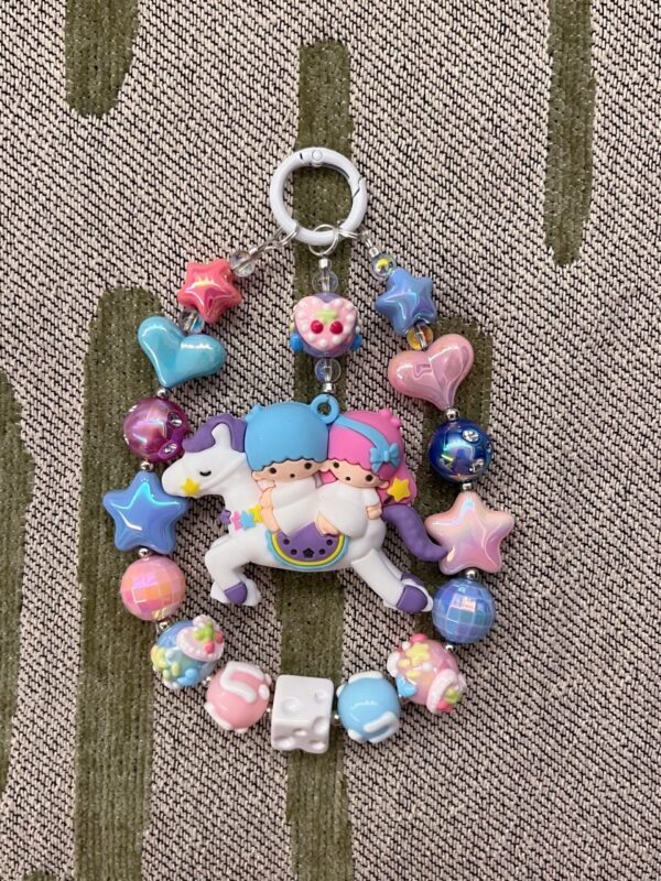 Handmade Unicorn Phone Chains | Kawaii Resin Keychains | Cute Anime Gift Accessories