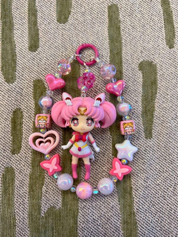 Handmade Sailor Moon Phone Charms | Unique Anime Jewelry for Phones, Keys & Bags | Limited Edition Collectible
