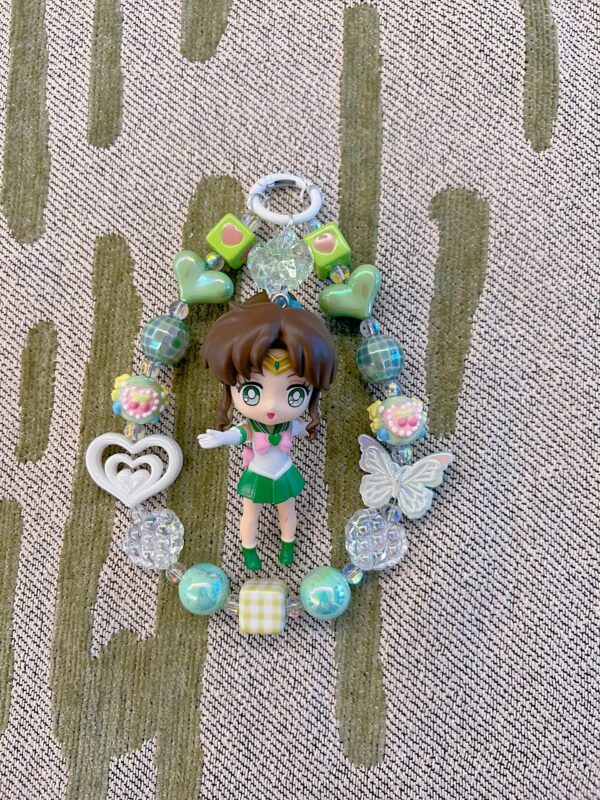 Handmade Sailor Moon Phone Charms | Unique Anime Jewelry for Phones, Keys & Bags | Limited Edition Collectible