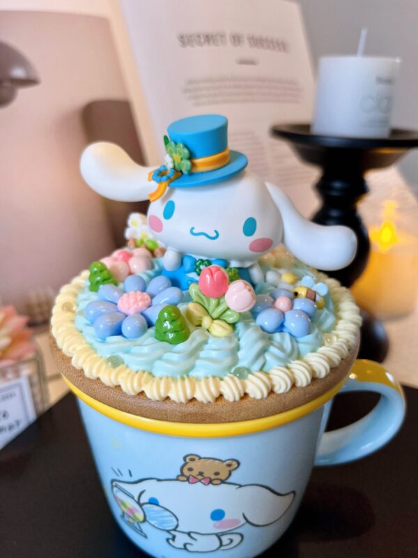 Cinnamoroll Ceramic Mug Handmade | Kawaii Heat-Resistant Coffee Cup for Sanrio Fans & Collectors
