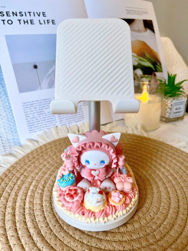 Emma Phone & Tablet Stand Handmade Stretchable | Aesthetic Desk Organizer for Kawaii Lovers