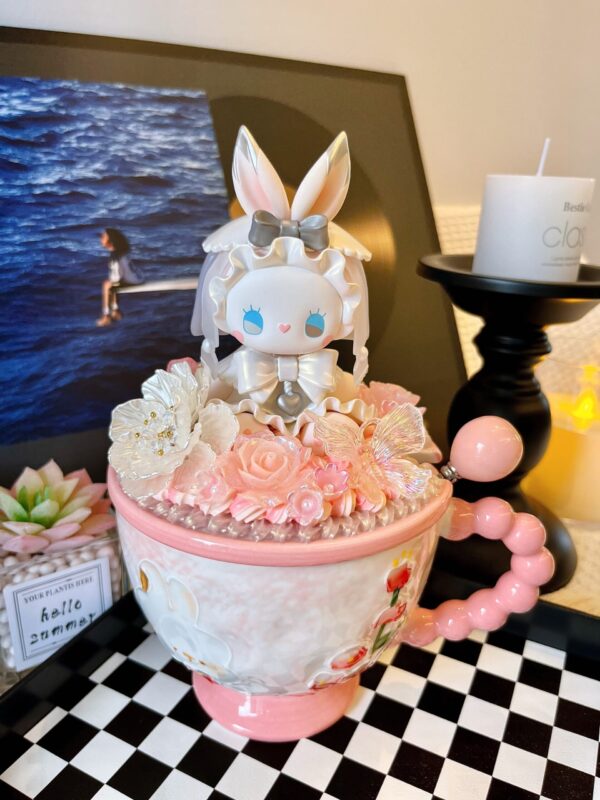 Wedding Emma Ceramic Mug Handmade | Kawaii Heat-Resistant Coffee Cup for Fans & Collectors