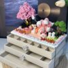DoDo Nami Nine-Tail Handmade Decoden Three-Drawer Jewelry Box | Order Now Online