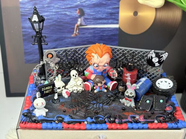 Chucky and Andy Handmade Decoden Three-Drawer Jewelry Box | Order Now Online