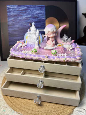 Three-Drawer Jewelry Box |Co-design Your Custom Jewelry Box with Jennie.