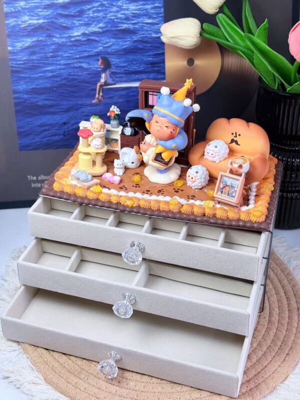 Twinkle Twinkle Series Handmade Decoden Three-Drawer Jewelry Box | Order Now Online