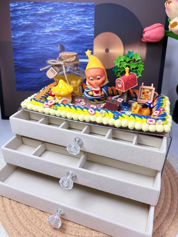 Twinkle Twinkle Series Handmade Decoden Three-Drawer Jewelry Box | Order Now Online